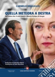 Quella meteora a destra. Fini contro Fini: il caso Futuro e Libertà al tempo di Giorgia libro di Briguglio Carmelo