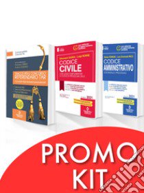 Kit completo per la preparazione di 60 referendari TAR: Codice Civile-Codice Amministrativo-Manuale 60 Referendari Tar-La Sentenza libro di Fratini Marco