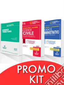 Kit completo per la preparazione di 60 referendari TAR: Codice Civile-Codice Amministrativo-Codice Tributario Plus libro di Gliubich Maurizio