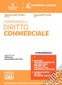 Compendio di diritto commerciale libro di Battiloro Valentino; Battiloro Alessio