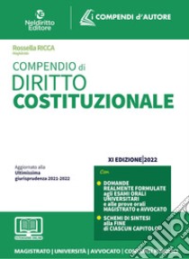 Compendio di diritto costituzionale libro di Ricca Rossella