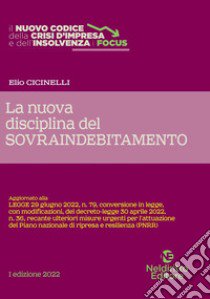 La nuova disciplina del sovraindebitamento libro