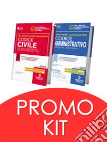 Codice civile e procedura civile con leggi complementari-Codice amministrativo sostanziale e processuale. Concorso magistratura 2022. Kit. Nuova ediz. libro di Iannone Maria; Nonne Luigi; Rinaldi Manuela