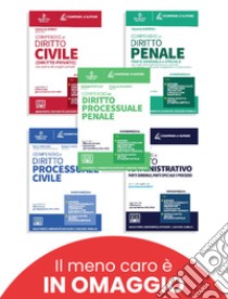 Compendio di diritto penale-Compendio di diritto amministrativo-Compendio di diritto processuale civile-Compendio di diritto processuale civile-Compendio di diritto civile. Kit Must Have libro di Geraci Antonio