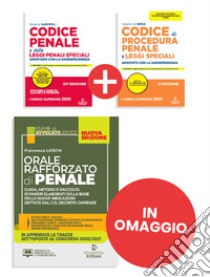 Codice penale e delle leggi penali speciali-Codice di procedura penale e leggi speciali-Orale rafforzato di penale. Kit Must have. Nuova ediz. libro