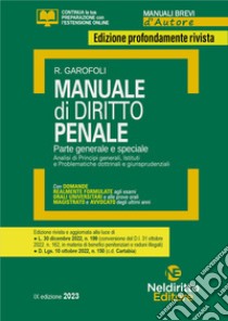 Manuale di diritto penale. Parte generale e speciale. Con espansione online libro di Garofoli Roberto