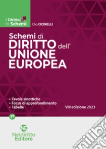 Schemi di diritto dell'Unione Europea libro di Cicinelli Elio