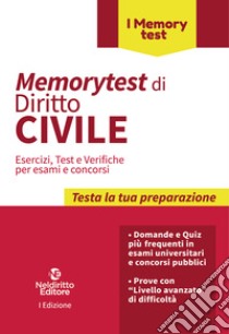 Memorytest di Diritto Civile libro