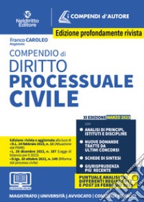 Compendio di diritto processuale civile. Con espansione online libro di Caroleo Franco