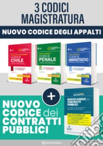 Concorso Magistratura 2023. Kit 3 codici: Codice Civile-Codice Penale-Codice Amministrativo-Il nuovo codice dei contratti pubblici e allegati. D.Lgs. 31 Marzo 2023, N. 36 libro di Garofoli Roberto; Iannone Maria