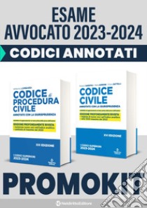 Kit esame avvocato 2023-2024: Codice civile e leggi complementari. Annotato con la giurisprudenza-Codice di procedura civile. Annotato con la giurisprudenza libro di Lombardi Antonio