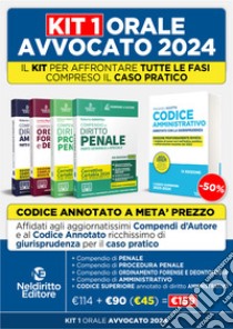 Speciale Orale Avvocato kit 4 compendi (Amministrativo, Ordinamento forense + Penale + Procedura Penale + Codice Amministrativo Annotato 2023) libro di Garofoli Roberto