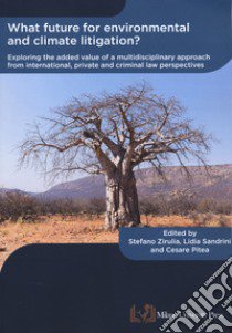 What future for environmental and climate litigation? Exploring the added value of a multidisciplinary approach from international, private and criminal law perspectives libro di Zirulia S. (cur.); Sandrin L. (cur.); Pitea C. (cur.)