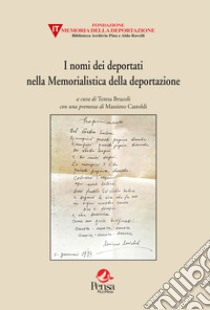 I nomi dei deportati nella Memorialistica della deportazione libro di Brucoli T. (cur.); Castoldi M. (cur.)