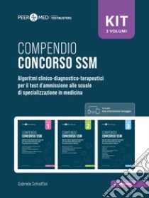 Peer4Med. Kit Compendi Concorso SSM libro di Schiaffini Gabriele