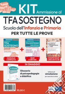 Kit di base specializzazione sostegno didattico scuola infanzia e primaria. Eserciziari + manuale + Software + Glossario. Con software di simulazione libro di Rescigno O. (cur.); Crisafulli V. (cur.)