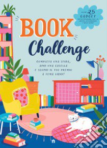 Book challenge. Completa una sfida, apri una casella e scopri il tuo premio a tema libri! libro