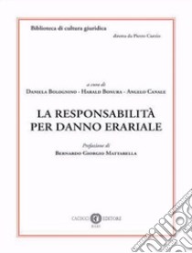 La responsabilità per danno erariale libro di Bolognino D. (cur.); Bonura H. (cur.); Canale A. (cur.)