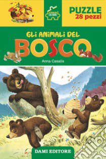 Gli animali del bosco. Storie da costruire. Ediz. a colori. Con puzzle 28 pezzi libro di Casalis Anna