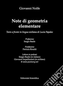 Note di geometria elementare libro di Nolfe Giovanni