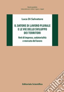 Il datore di lavoro plurale e le vie dello sviluppo dei territori. Reti di imprese, codatorialità e mercato del lavoro libro di Di Salvatore Luca