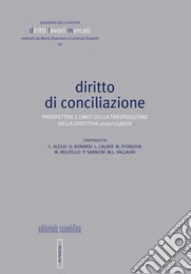 Diritto di conciliazione. Prospettive e limiti della trasposizione della direttiva 2019/1158/UE libro