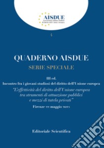 Quaderno AISDUE (2023). Vol. 4: Serie speciale libro