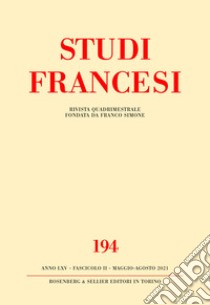 Studi francesi. Vol. 194: Baudelaire et son cénacle libro