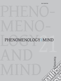 Phenomenology and mind (2021). Vol. 21: The phenomenology of social impairments libro