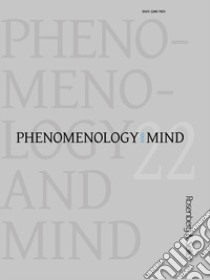 Phenomenology and mind (2022). Vol. 22: Mind, language, and the first-person perspective libro di Sacchi E. (cur.); Benenti M. (cur.); Caponetto L. (cur.)