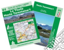 La Thuile, Haute Tarentaise. Con cartina 1:25000 libro di Ottoz Leon; Zavatta Luca