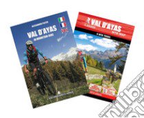 Val d'Ayas in MTB. Ediz. italiana, inglese e francese. Con carta 1:25.000 libro di Plater Alessandro