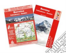 Bernina, Valmalenco, Sondrio. Ediz. multilingue. Con carta dei sentieri 1:25000 libro di Black Basil Matthew