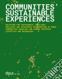 Communities' Sustainable Experiences libro di Di Dio S. (cur.)