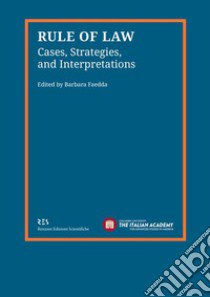 Rule of law. Cases, strategies, and interpretations libro