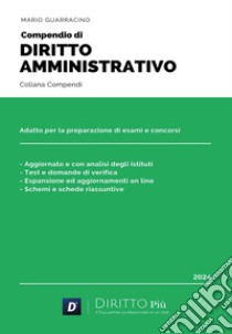 Compendio di diritto amministrativo libro di Guarracino Mario