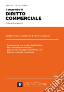 Compendio di diritto commerciale libro di De Donno Benedetta