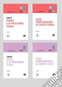 Kit codici Esame Avvocato 2021: Codice Civile e procedura civile-Leggi complementari al codice di civile-Codice penale e procedura penale-Leggi complementari al codice penale libro di Zincani M. (cur.)