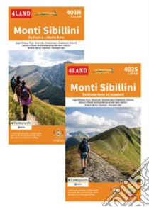 Monti Sibillini 1:25.000 libro