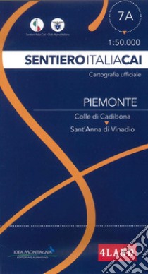 Piemonte. Da Colle di Cadibona a Sant'Anna di Vinadio 1:50.000 libro