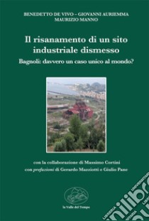 Il risanamento di un sito industriale dismesso. Bagnoli: davvero unico caso al mondo? libro di De Vivo Benedetto; Manno Maurizio; Auriemma Giovanni