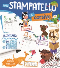 Dallo stampatello al corsivo. Con pennarello cancellabile. Con 60 Carte libro