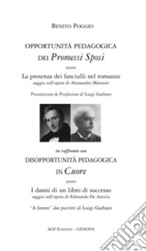 Opportunità pedagogica dei Promessi Sposi libro di Poggio Benito