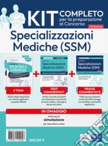 Kit completo per le specializzazioni mediche SSM. Volumi per la preparazione ai test di accesso alle scuole di specializzazione medica. Con espansione online. Con software di simulazione libro di Frusone F. (cur.); Pasculli M. (cur.); Puliani G. (cur.)