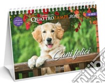 Cani felici. Calendario da tavolo 16 mesi libro